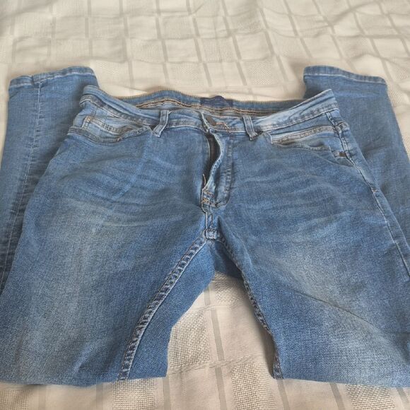 Zara Light Blue Skinny Jeans - Picture 10 of 16